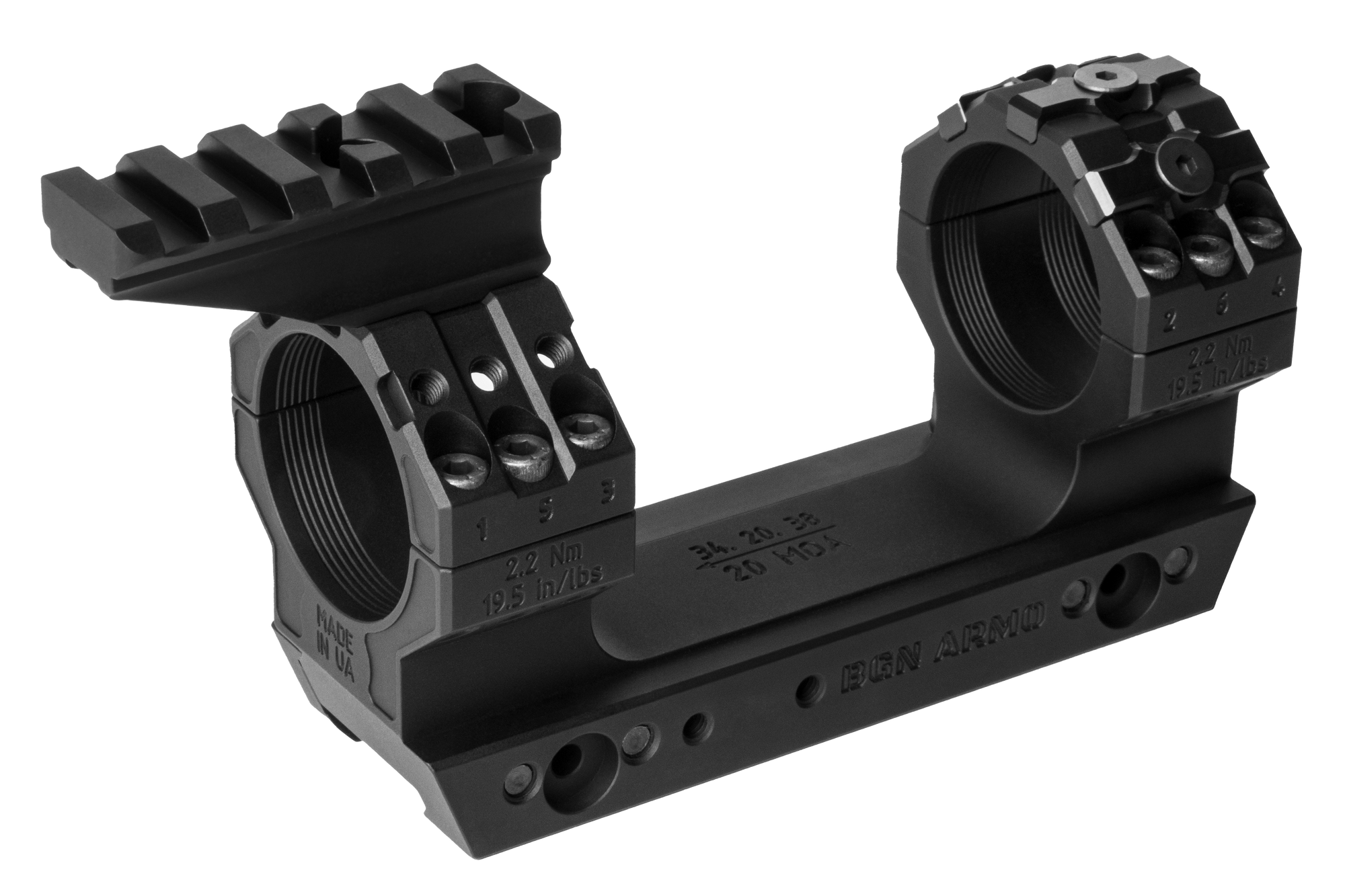 Планка BGN ARMO - ДКМ Picatinny H20-5S